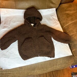 Angel Dear Baby👶🏻Boys👦🏻Infant Chenille Hooded Jacket Sz 6M